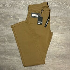 NWT Men’s Paige Normandie Hazel Wood Twill Pants - 32x33